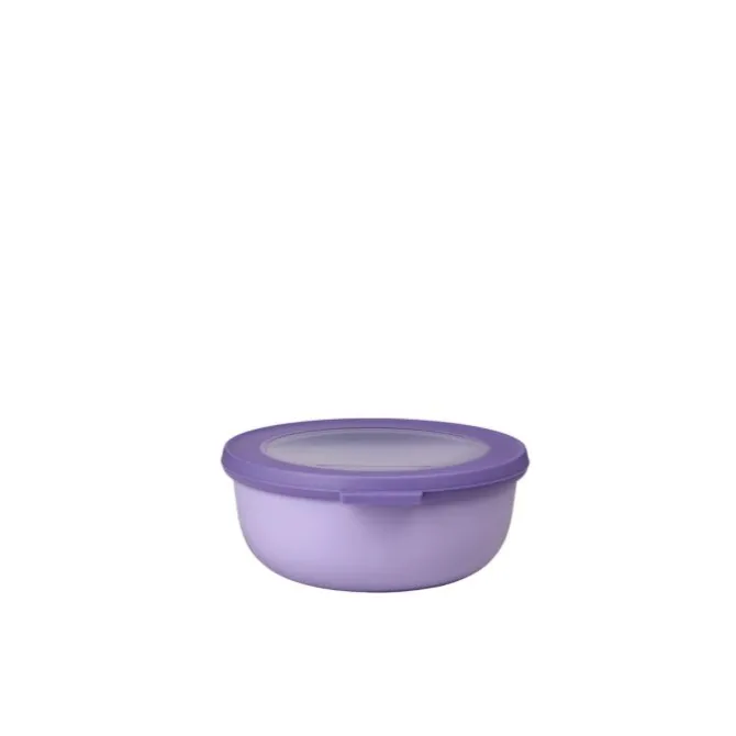 Mepal Cirqula kom met deksel 750 ml kunststof vivid lilac
