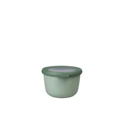Mepal Cirqula kom met deksel 500 ml kunststof nordic sage