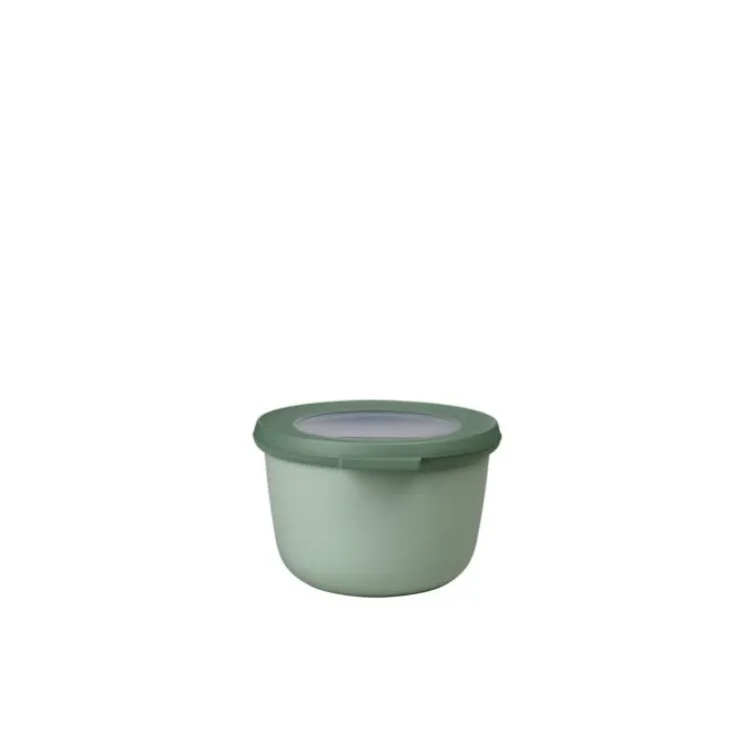 Mepal Cirqula kom met deksel 500 ml kunststof nordic sage