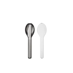 Mepal Ellipse bestekset Nordic Black 3-delig