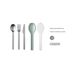 Mepal Ellipse bestekset Nordic Sage 3-delig