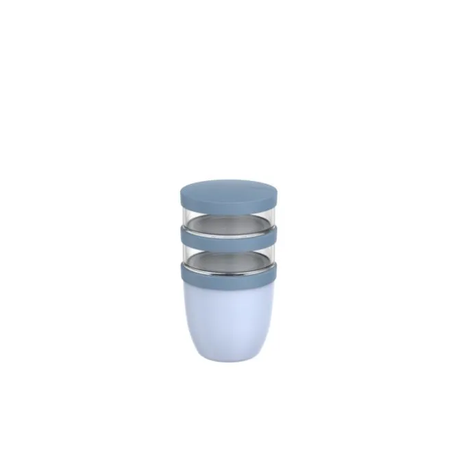 Mepal Ellipse lunchpot Nordic Blue 3-delig