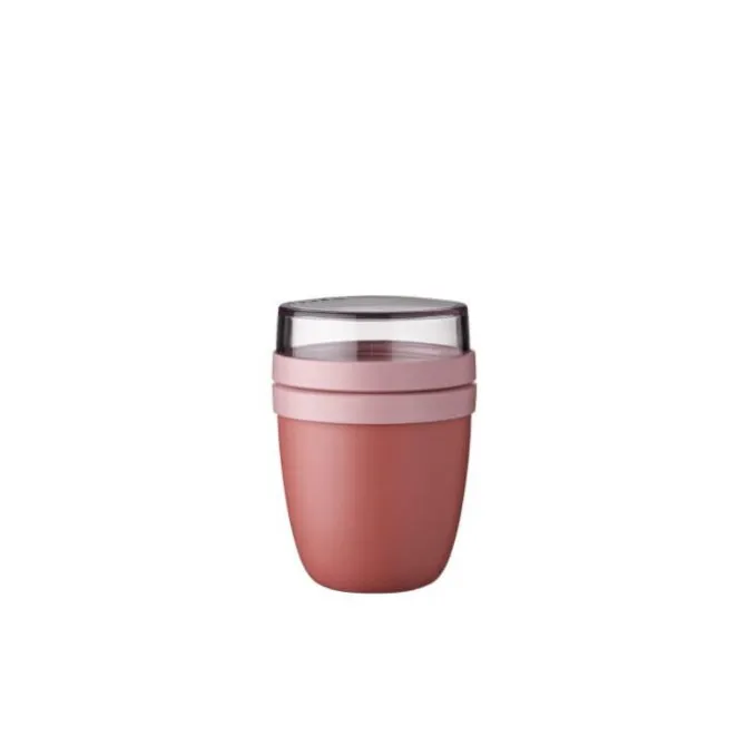 Mepal Ellipse mini lunchpot 300 + 120 ml kunststof Vivid Mauve