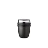 Mepal Ellipse mini lunchpot 300 + 120 ml kunststof Nordic Black