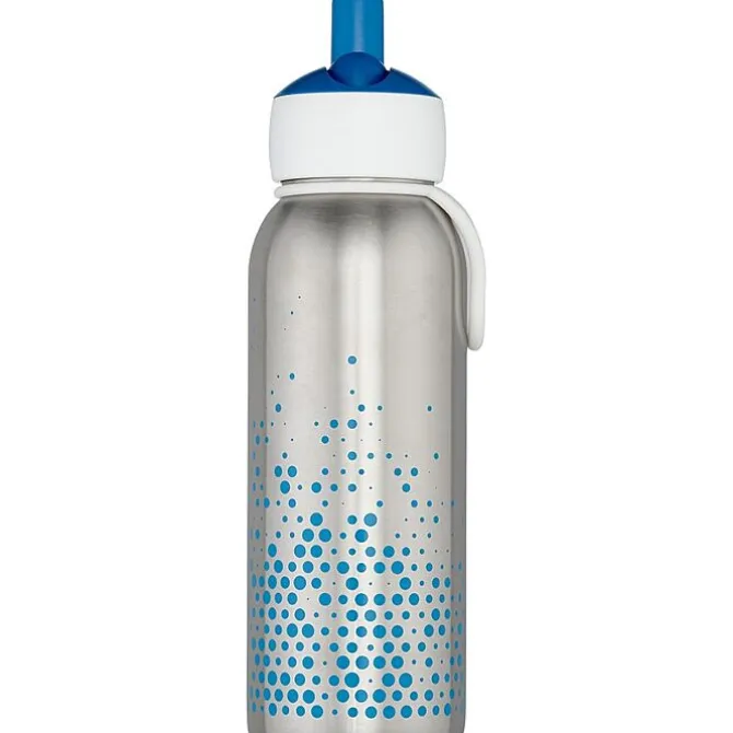 Mepal Flip-Up geïsoleerde drinkfles 350 ml rvs Blue
