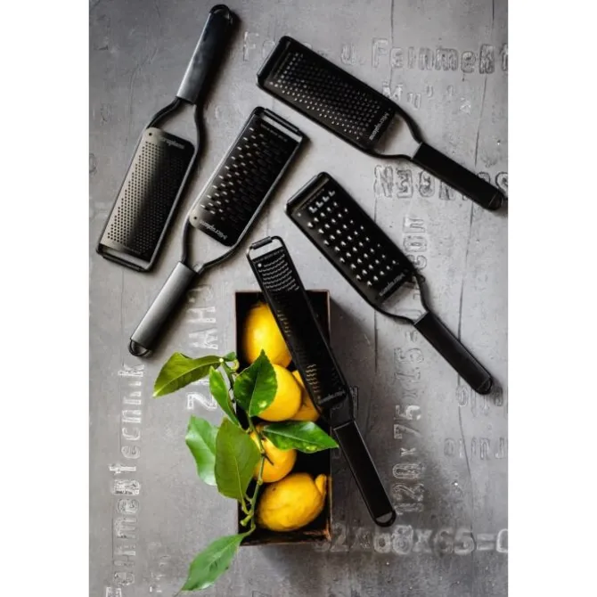 Microplane Black Sheep rasp extra grof rvs zwart