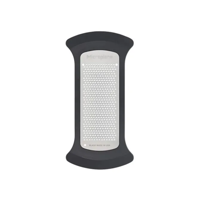 Microplane Bowl Grater rasp fijn 21 cm rvs zwart