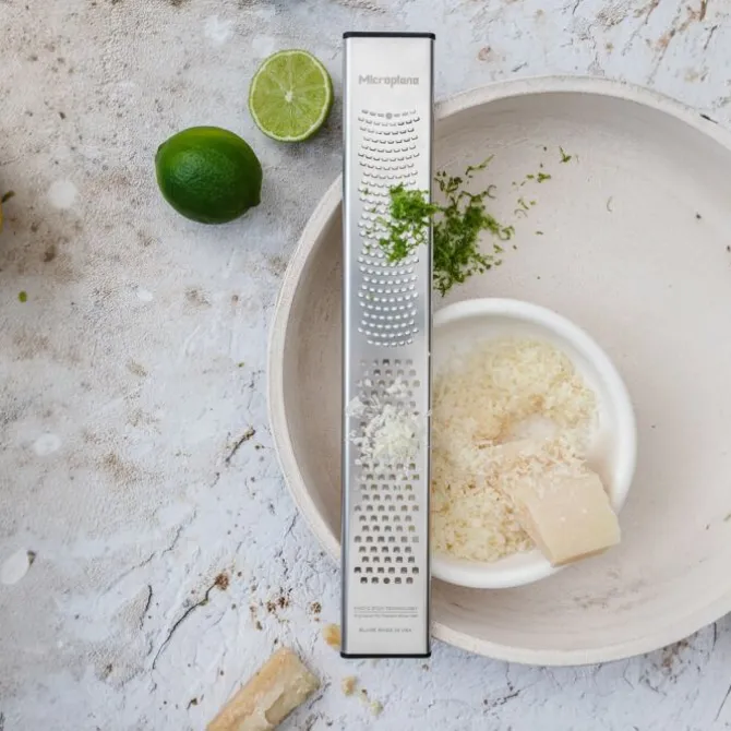 Microplane Dual Blade rasp zesteur en grof rvs