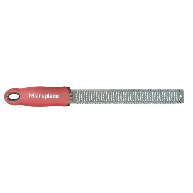 Microplane Premium Series zesteur / rasp 33 cm rvs Lipstick Pink