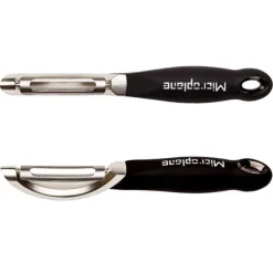 Microplane Professional dunschiller 18,5 cm rvs zwart
