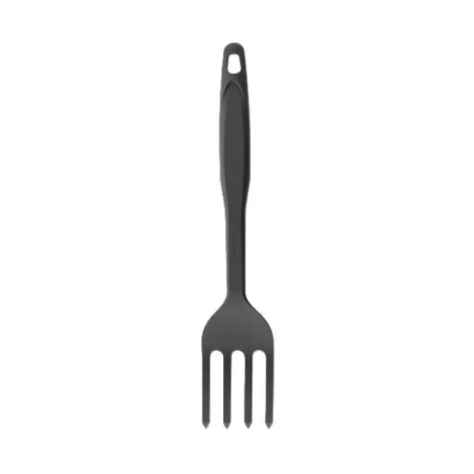 moHA! Forchetta vorkspatel 26 cm silicone zwart