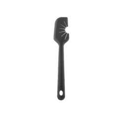 moHA! 2-in-1 spatel met garde schoonmaker 22,5 cm zwart