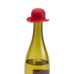 Monkey Business Bowler wijnstop silicone 2 stuks
