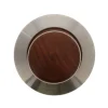 Motta koffietamper Slim ø 58 mm rvs lichtbruin