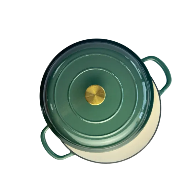 1821 multifunctionele braadpan ø 31 cm gietijzer Gradient Dark Green