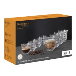 Nachtmann Ethno Barista koffieglazenset 8-delig