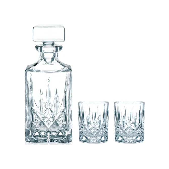 Nachtmann Noblesse whiskyset kristalglas 3-delig