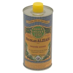 Nicolas Alziari olijfolie Fruitée Douce blik 500 ml blauw