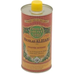 Nicolas Alziari olijfolie Fruitée intense blik 500 ml rood