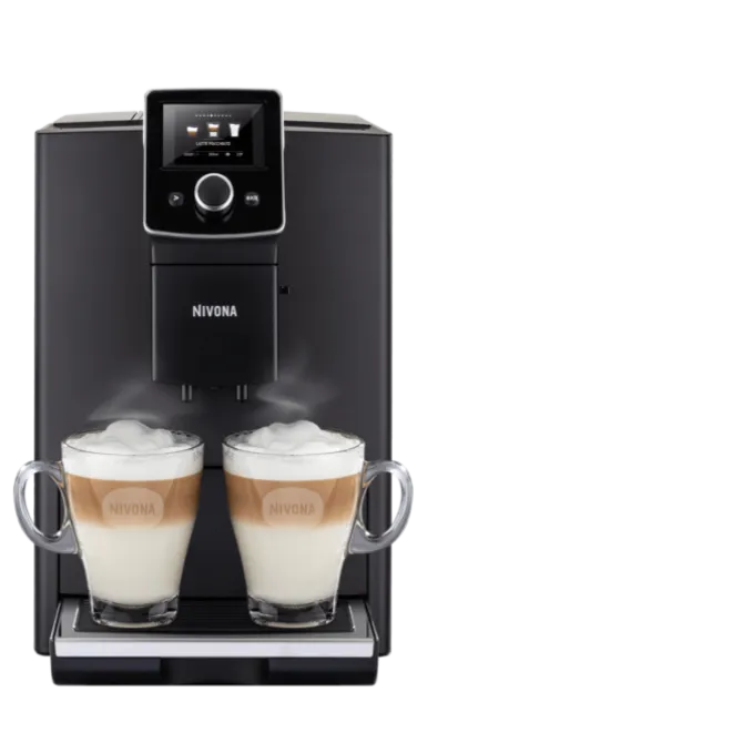 Nivona CafeRomatica 820 volautomatische espressomachine mat zwart/chroom