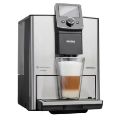 Nivona CafeRomatica 825 volautomatische espressomachine rvs mat zwart/chroom