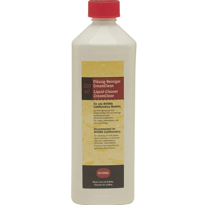 Nivona reinigingsmiddel voor melk-stoomaccessoires fles 500 ml wit rood