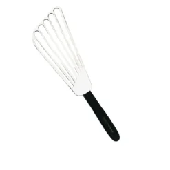 Nogent Daily spatel met sleuven 16 cm rvs zwart