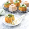 Nordic Ware Anniversary Bundtlette kleine-tulbandvorm 6 stuks gietaluminium goudkleurig