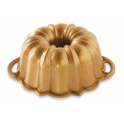 Nordic Ware Anniversary Bundt tulbandvorm ø 20,5 cm aluminium goudkleurig
