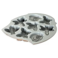Nordic Ware bakvorm insecten ø 8,5 cm aluminium 8 stuks