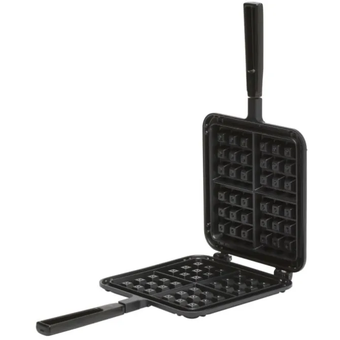 Nordic Ware Belgisch wafelijzer 21,5 cm gietaluminium zwart