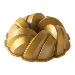 Nordic Ware Braided Bundt tulband ø 26 cm gietaluminium goudkleurig