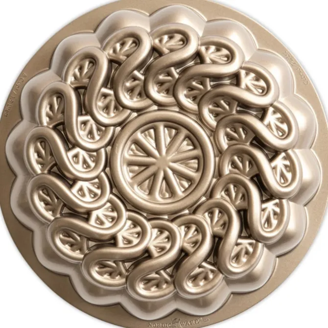 Nordic Ware Citrus Twist cake pan 25,5 cm x 6 cm aluminium