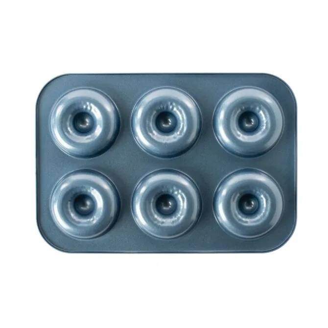 Nordic Ware Classic donutbakvorm 6 donuts aluminium