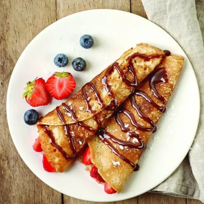 Nordic Ware crêpepan ø 25,5 cm aluminium met anti-aanbaklaag