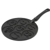Nordic Ware crêpepan Smiley Face ø 26,5 cm aluminium zwart