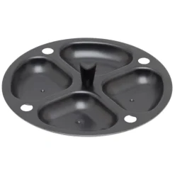 Nordic Ware Egg pocheerinzet voor 4 eieren ø 23 cm aluminium