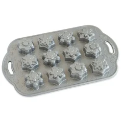 Nordic Ware Frosty Flakes sneeuwvlok bakvorm 12 stuks