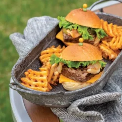 Nordic Ware hamburgerpers voor gevulde hamburgers kunststof