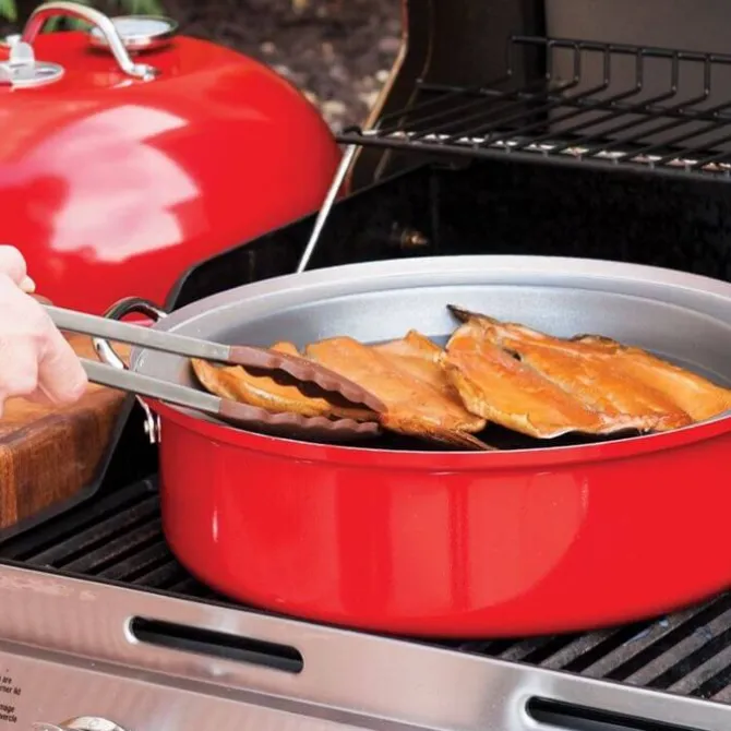 Nordic Ware Kettle Smoker rookpan ø 31,4 cm rood