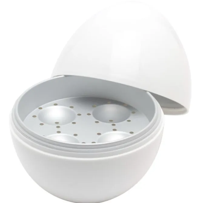Nordic Ware magnetron eierkoker 15 cm kunststof wit