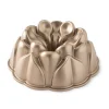 Nordic Ware Magnolia tulbandvorm 2,4 liter aluminium koperkleurig
