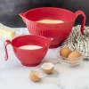 Nordic Ware Micro Mix & Melt mengkom 900 ml kunststof rood
