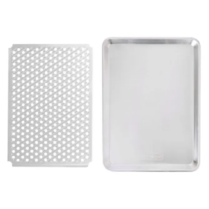 Nordic Ware Naturals Half Sheet With Multi Task Rack