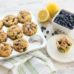 Nordic Ware Naturals muffinvorm 12 muffins aluminium
