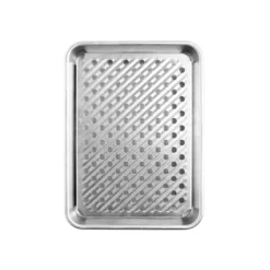 Nordic Ware Naturals Quarter Sheet bakplaat met oven-/koelrek 25 x 33 cm aluminium