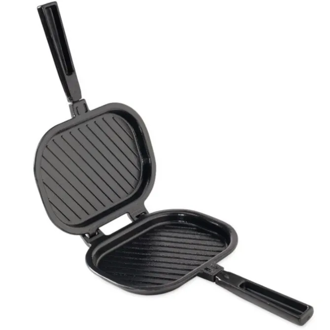 Nordic Ware Sandwich & Grill Press gietaluminium zwart