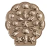 Nordic Ware Seashell Bites zeevruchten bakvorm 23 stuks gietaluminium brons