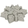 Nordic Ware sneeuwvlok bakvorm ø 28 cm aluminium grijs