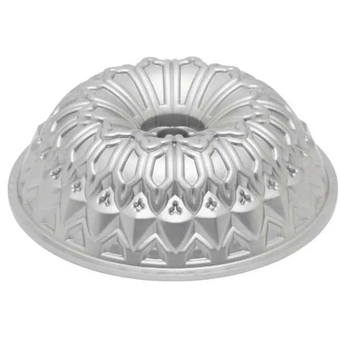 Nordic Ware Stained Glass tulband ø 26 cm aluminium grijs